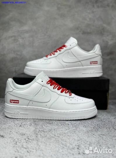 Кроссовки Nike Air Force x Supreme (Арт.62685)