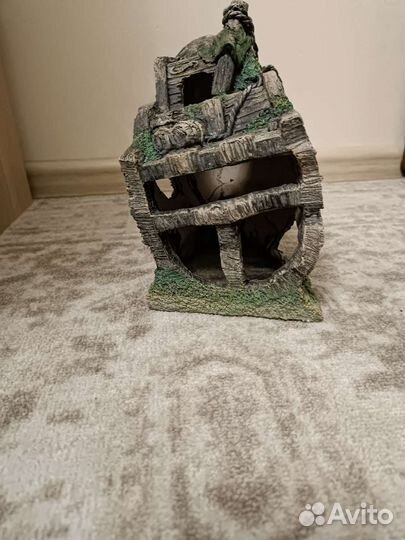 Декорации для аквариума корабль