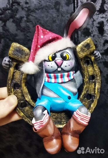 Зайцы (интерьерные и брелоки)