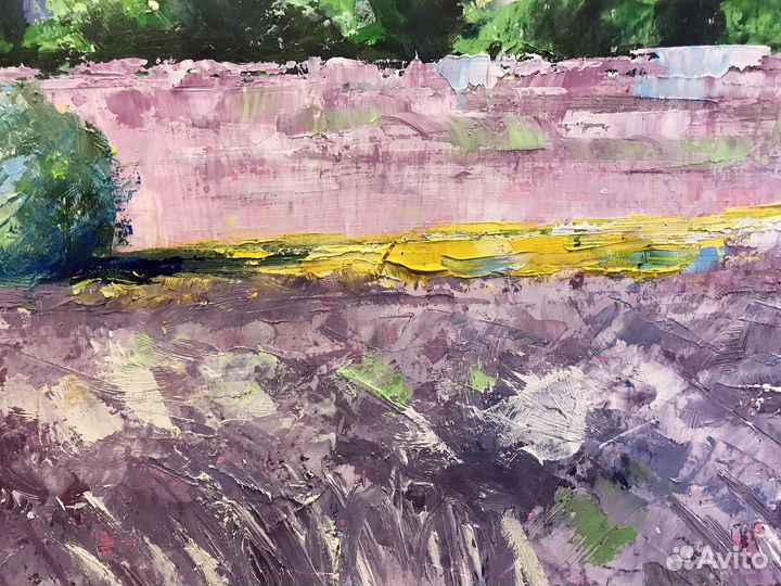 Картина маслом на холсте большая