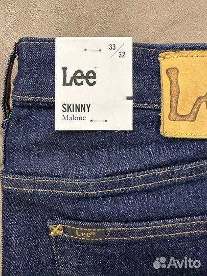 Джинсы Lee skinny malone 33/32