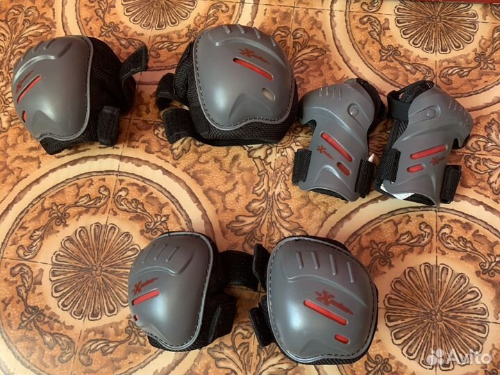 Роликовые коньки Fila детские раздвижные с защитой