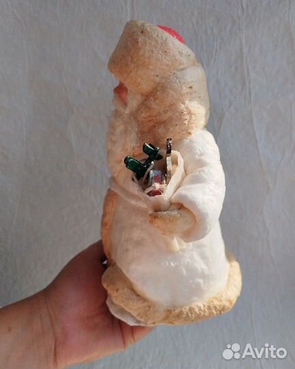 Дед Мороз и Снегурочка ватные под елочку