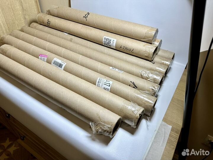 Тубус картонный труба шпуля втулка пакетом