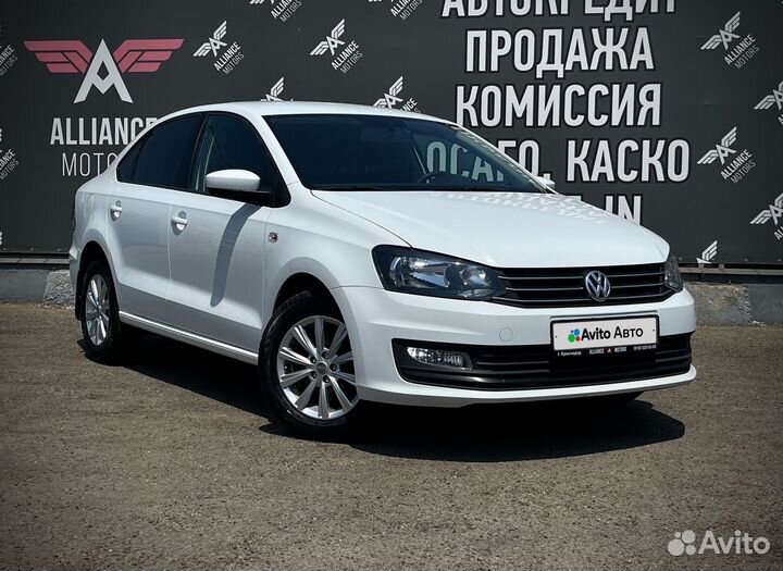 Volkswagen Polo 1.6 AT, 2019, 82 123 км