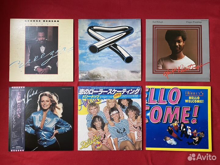 Виниловые пластинки только что из Японии
