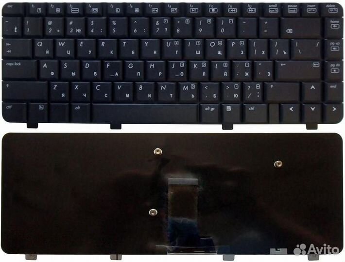 Клавиатура для HP Compaq Presario C700 C727 черная