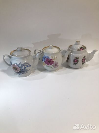 Чайник и сахарница СССР