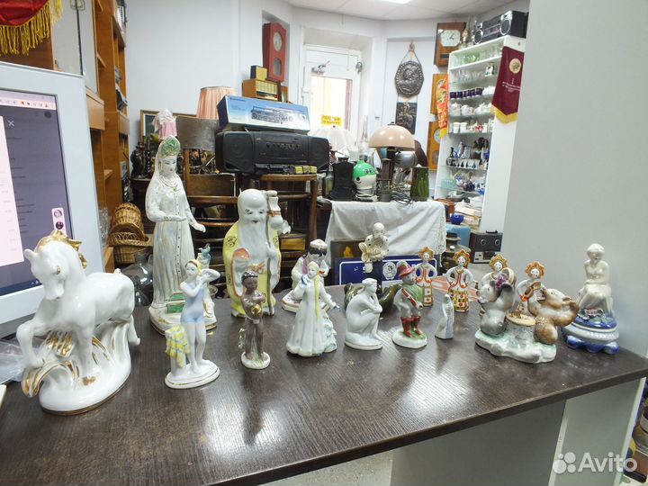Фарфоровые статуэтки времен СССР