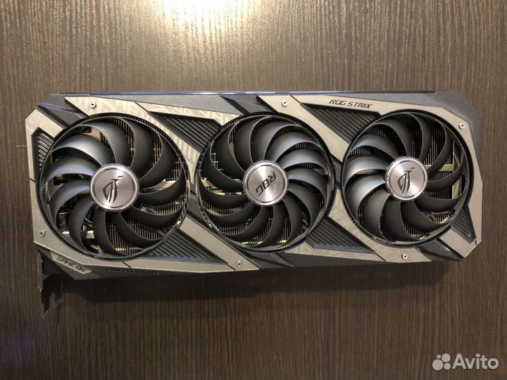 Видеокарта rtx 3070ti asus rog strix oc