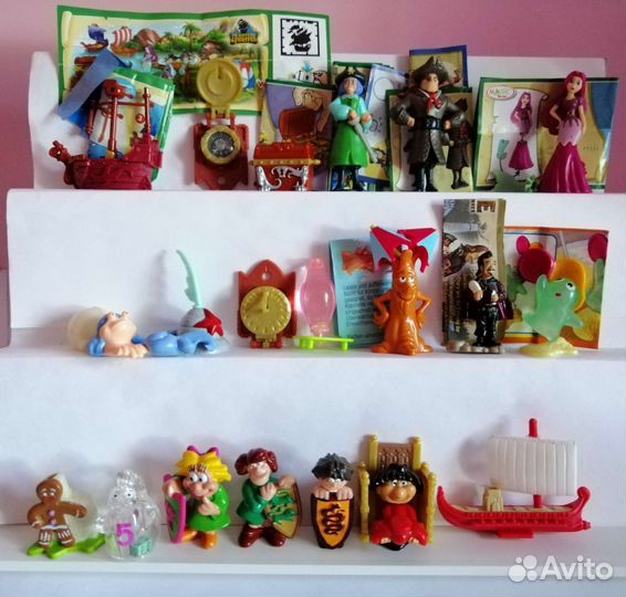 Киндер серии и единички от 90-х и др