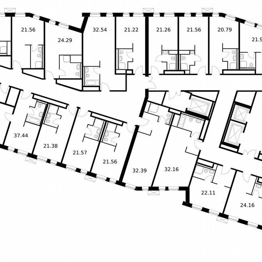 Апартаменты-студия, 32,6 м², 5/15 эт.