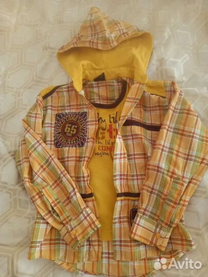 Пакет одежды на девочку 140 146