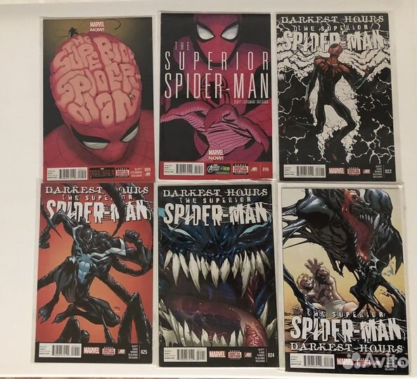 Комиксы Spider-man Человек-паук