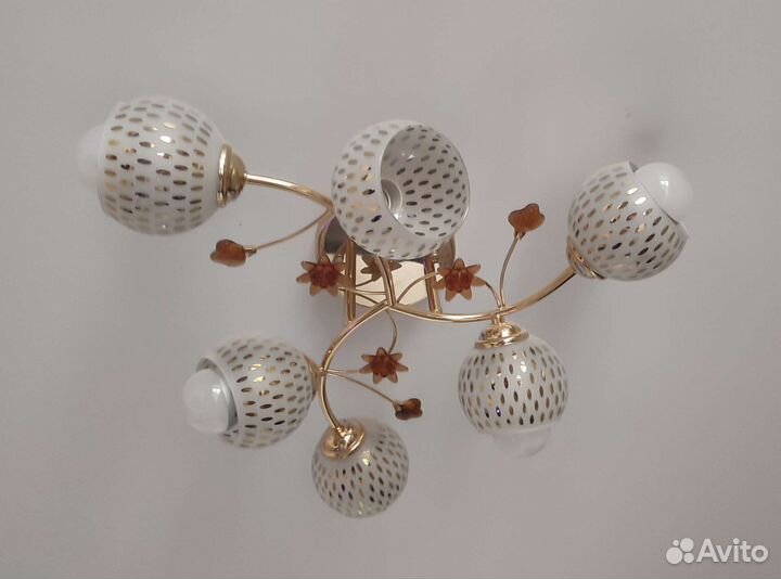 Люстра 6 рожковая