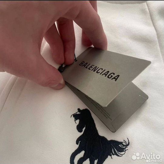 Зип худи Balenciaga X Polo Ralph Lauren