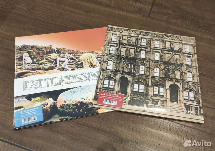 Виниловые пластинки Led Zeppelin
