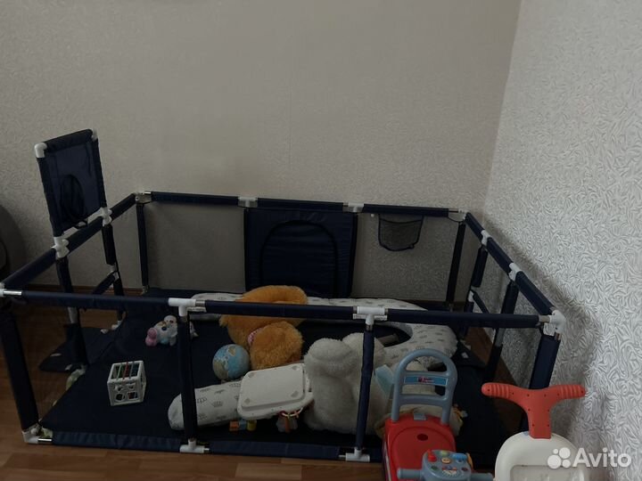 Большой детский манеж бу