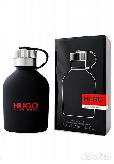 Духи Босс черные фляжка Hugo Boss Just Different