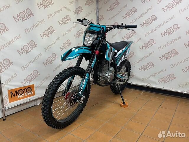 Мотоцикл Кросс Motoland CRF 250 (172FMM) синий