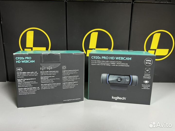 Logitech C920s Pro HD Webcam Веб камера