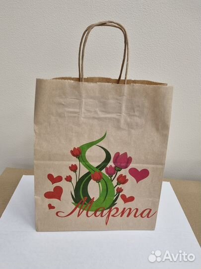 Бумажные пакеты с логотипом и к праздникам
