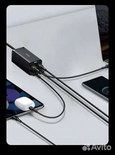 Сетевое зарядное устройство Baseus100w 150+отзывов