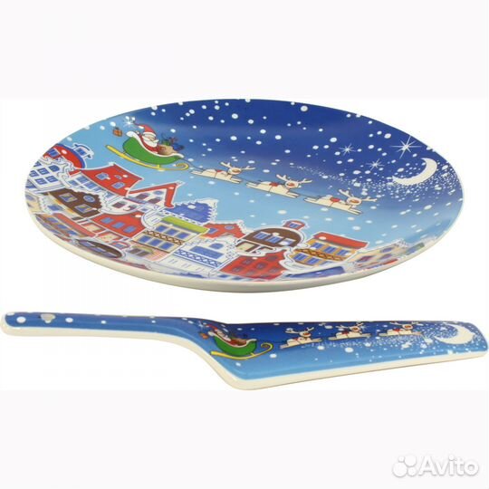 Тортовница д27см с лопаткой