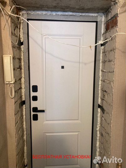 Входная дверь с качественной установкой