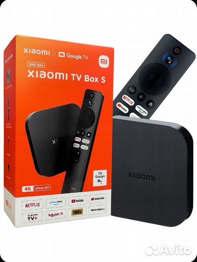 Смарт тв приставка xiaomi Mi box S 4K 2nd Gen