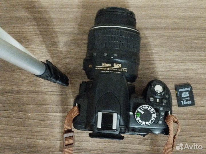 Зеркальный фотоаппарат nikon d3100 kit