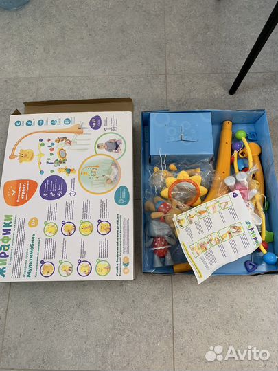 Детский мобиль в кроватку