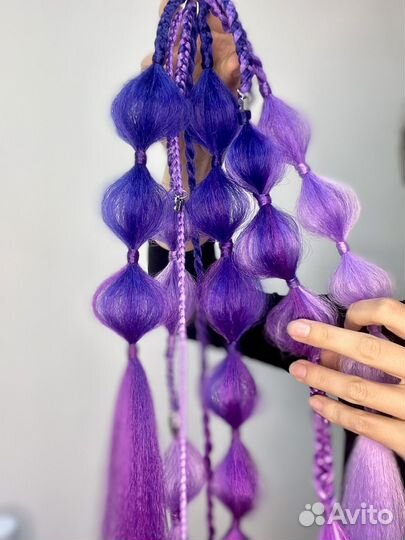 Афрохвост на резинке, аксессуар