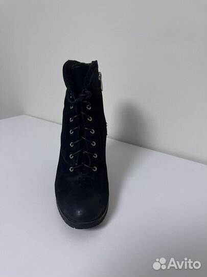 Ботильоны на шнуровке,зимние 37 Италия