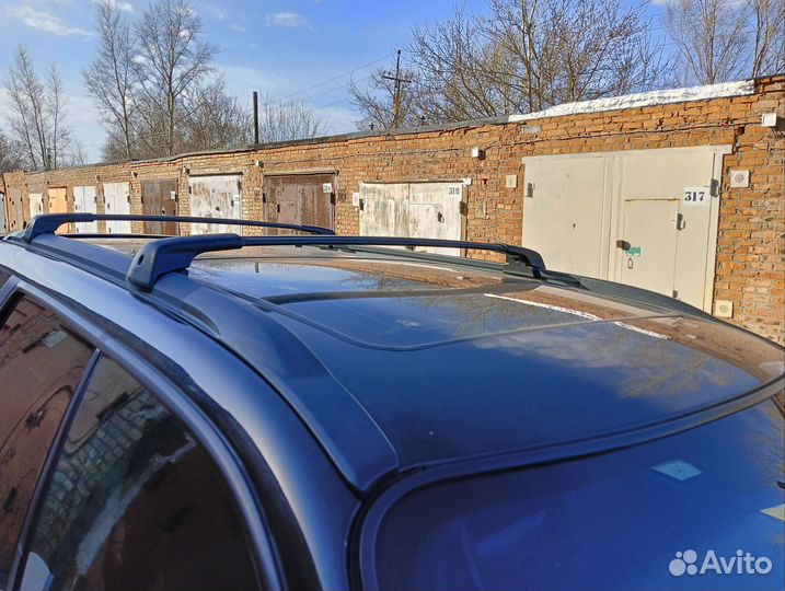 Поперечины на рейлинги subaru forester