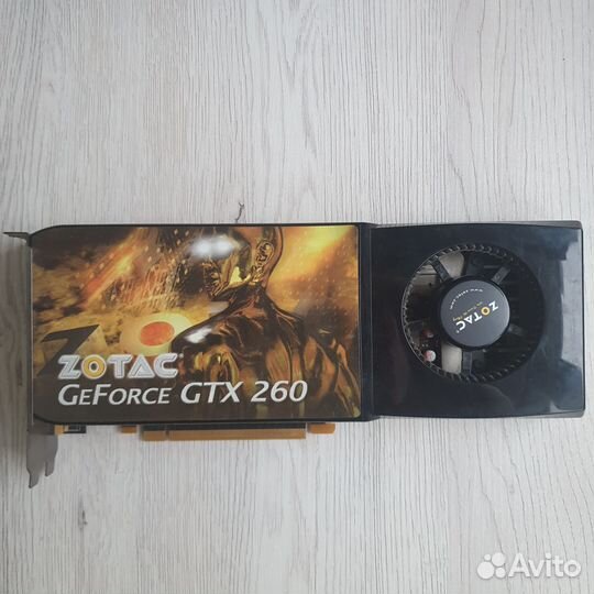 Видеокарта zotac GeForce GTX 260