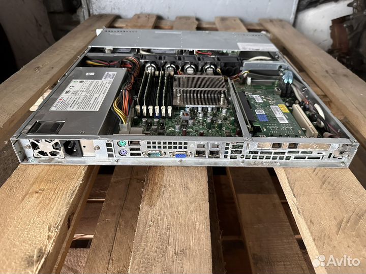 Сервер Supermicro на базе X8SIE-F сокет 1156