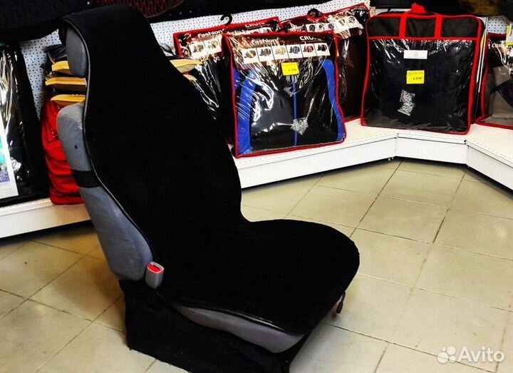 Меховые Накидки Чехлы на сиденья Chevrolet Cobalt