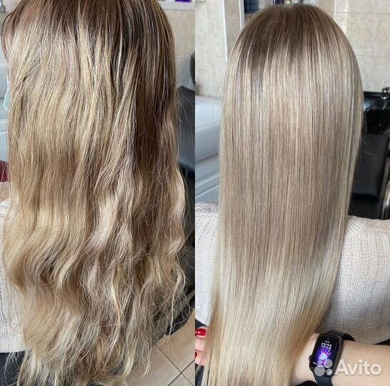 Восстановление волос Lebel, плетение кос