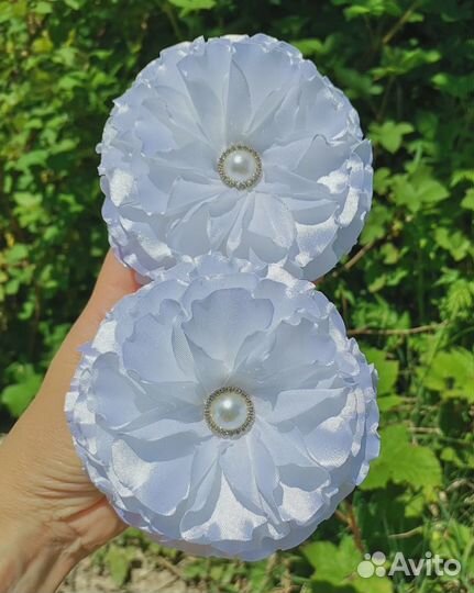 Бантики белые