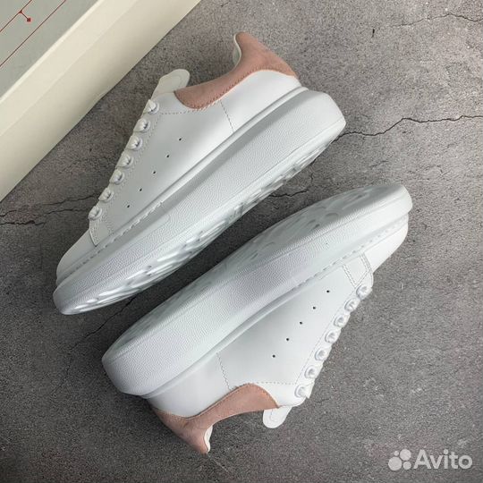 Кроссовки Alexander McQueen White Pink (36-40)