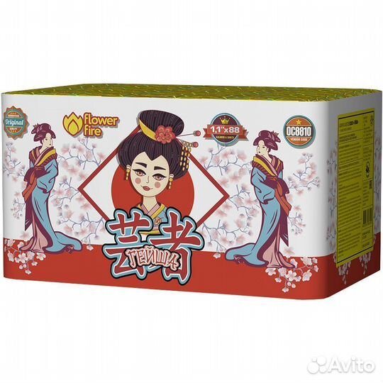 Фейерверк Гейша 88 залпов