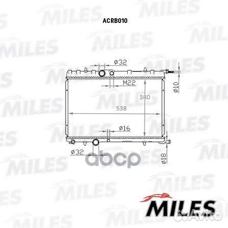 Радиатор (паяный) PSA berlingo MF/ C4 / 206 / 3