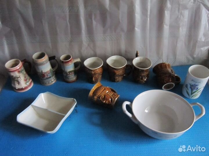 Солонка, чайница, сахарница СССР