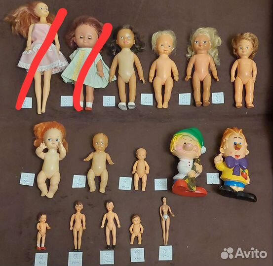 Куклы винтажные Германия 80е годы