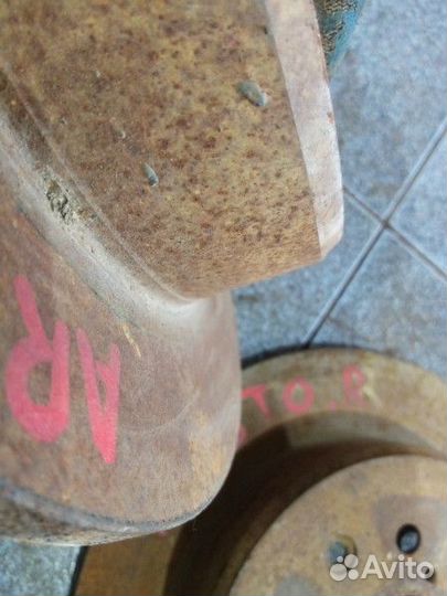 Диск тормозной не вентилируемый задний левыйправый