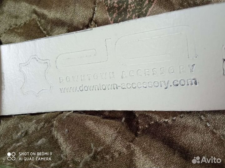 Ремень женский натуральный