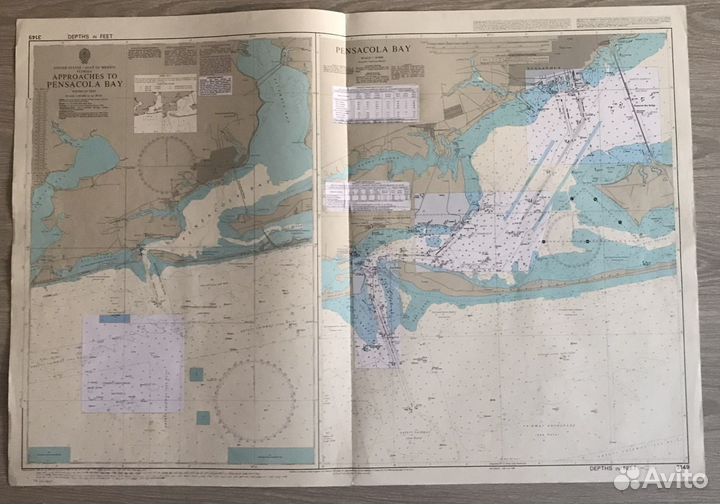 Карты навигационные морские British Admiralty