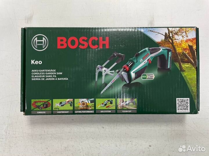 Аккумуляторная сабельная пила Bosch Keo, 060086190