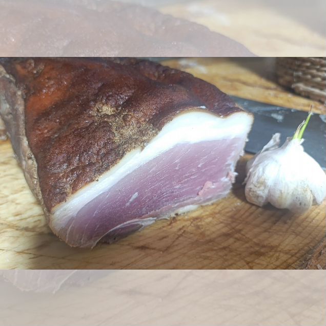 Копченое сало